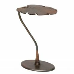 Red Living Beistelltisch Jixi - Metall - Antik Bronze