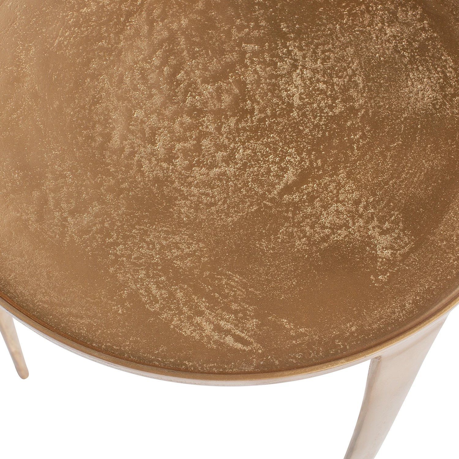 Red Living Beistelltisch Illo (2er-Set) - Metall - Antik Gold 6 Red Living Beistelltisch Illo (2er-Set) - Metall - Antik Gold – Bild 6