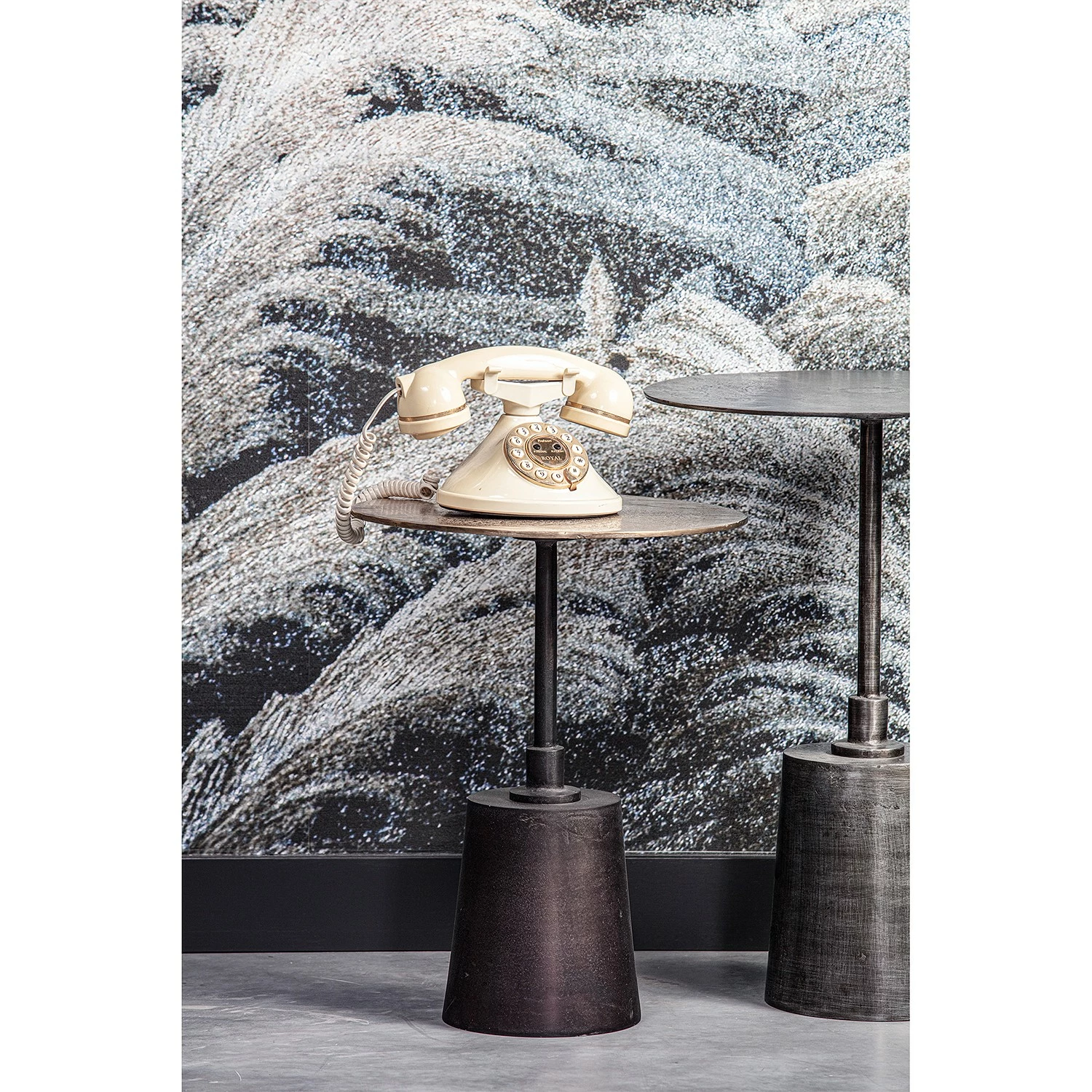 Red Living Beistelltisch Hoj (2er-Set) - Metall - Antik Gold / Antik Schwarz 7 Red Living Beistelltisch Hoj (2er-Set) - Metall - Antik Gold / Antik Schwarz – Bild 7