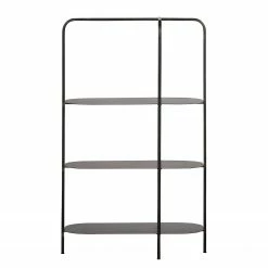 Red Living Regal Lamia - Metall - Schwarz -WOHNZIMMERMÖBEL Verkäufe 1000275685 210630 12482400410 DETAILS P000000001000275685