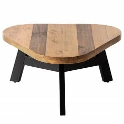 Ars manufacti Couchtisch Tamati (2er-Set) - Altholz Pinie / Metall - Pinie Dunkel / Schwarz -WOHNZIMMERMÖBEL Verkäufe 1000276639 210629 06145000004 DETAILS P000000001000276639