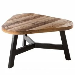 Ars manufacti Couchtisch Tamati (2er-Set) - Altholz Pinie / Metall - Pinie Dunkel / Schwarz -WOHNZIMMERMÖBEL Verkäufe 1000276639 210629 06145000008 DETAILS P000000001000276639