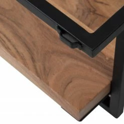 Ars manufacti Wandregal Kaawo I - Akazie massiv / Metall - Akazie / Schwarz - Breite: 100 cm 27 Ars manufacti Wandregal Kaawo I - Akazie massiv / Metall - Akazie / Schwarz - Breite: 100 cm -WOHNZIMMERMÖBEL Verkäufe 1000276819 220719 034 DETAILS P000000001000276819