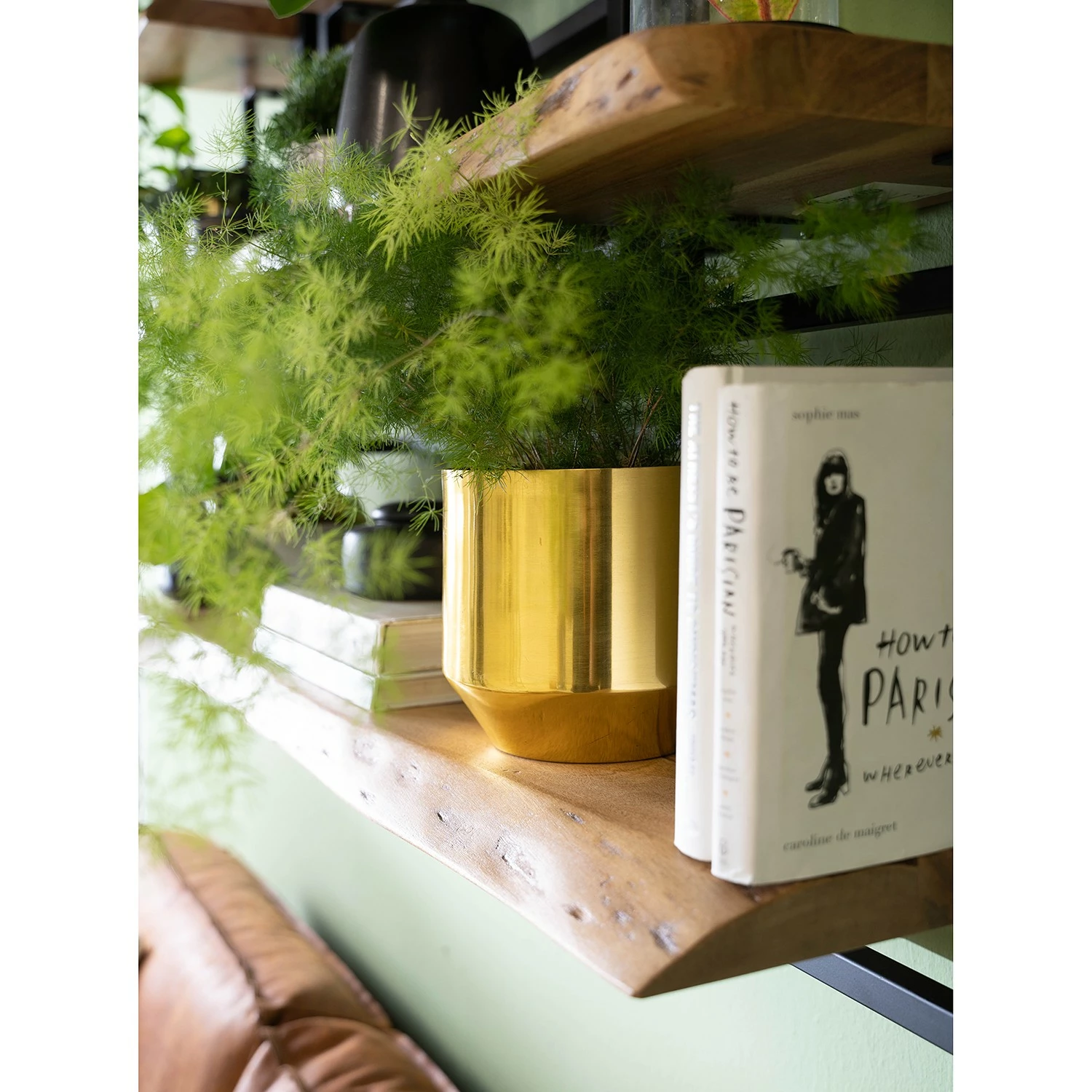 Ars manufacti Wandregal Kaawo I - Akazie massiv / Metall - Akazie / Schwarz - Breite: 100 cm 14 Ars manufacti Wandregal Kaawo I - Akazie massiv / Metall - Akazie / Schwarz - Breite: 100 cm – Bild 14