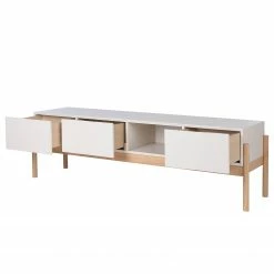 Studio Copenhagen TV-Lowboard Cooby II - Muschelweiß / Eiche Hell -WOHNZIMMERMÖBEL Verkäufe 1000276947 220803 031 DETAILS P000000001000276947