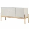 Studio Copenhagen Sideboard Cooby I - Muschelweiß / Eiche Hell