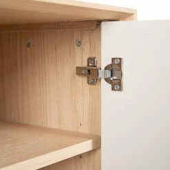 Studio Copenhagen Sideboard Maayka I - Eiche teilmassiv - Mushroom Creme / Eiche Hell -WOHNZIMMERMÖBEL Verkäufe 1000277378 220803 036 DETAILS P000000001000277378