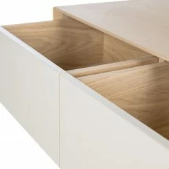 Studio Copenhagen TV-Lowboard Maayka II - Eiche teilmassiv - Mushroom Creme / Eiche Hell -WOHNZIMMERMÖBEL Verkäufe 1000277385 220729 070 DETAILS P000000001000277385