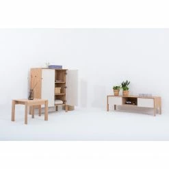 Studio Copenhagen Couchtisch Maayka - Eiche teilmassiv - Eiche Hell - Breite: 55 cm -WOHNZIMMERMÖBEL Verkäufe 1000277391 211012 153651000106 MOOD DETAILS P000000001000277391 mood