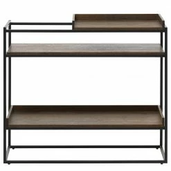 Red Living Konsolentisch Ratho - Echtholzfurnier / Metall - Raucheiche / Schwarz 5 Red Living Konsolentisch Ratho - Echtholzfurnier / Metall - Raucheiche / Schwarz -WOHNZIMMERMÖBEL Verkäufe 1000277627 210706 14081000027 DETAILS P000000001000277627