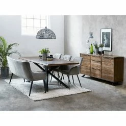 Red Living Sideboard Berck - Echtholzfurnier / Metall - Raucheiche / Schwarz -WOHNZIMMERMÖBEL Verkäufe 1000277640 210706 14081300066 MOOD DETAILS P000000001000277640 mood