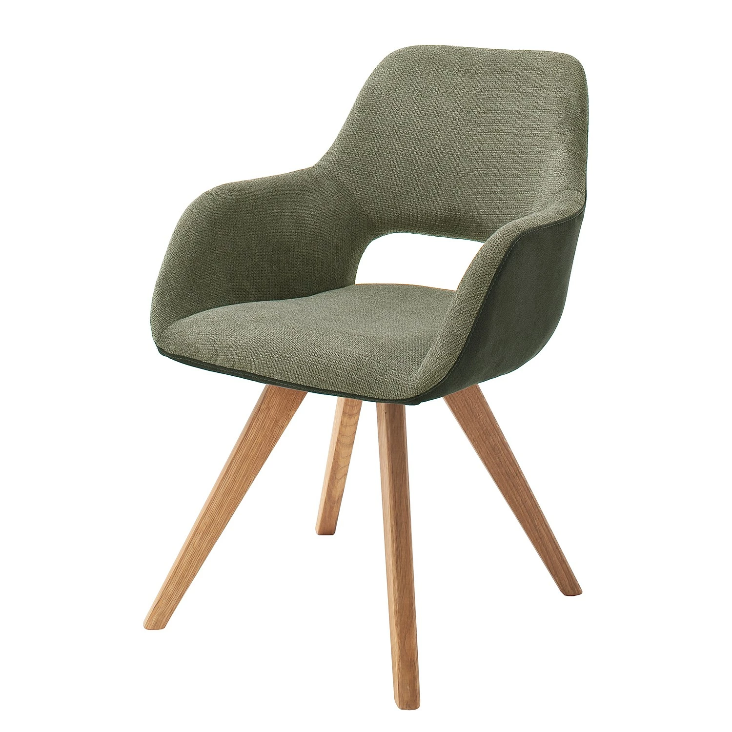 Norrwood Armlehnenstuhl Tristan - Olivgrün 1 Norrwood Armlehnenstuhl Tristan - Olivgrün