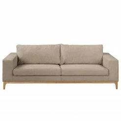 Ars Natura Sofa Darling (3-Sitzer) - Microfaser - Microfaser Tulia: Beige -WOHNZIMMERMÖBEL Verkäufe 1000278194 210715 11324200234 DETAILS P000000001000278194