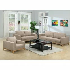 Ars Natura Sofa Darling (3-Sitzer) - Microfaser - Microfaser Tulia: Beige -WOHNZIMMERMÖBEL Verkäufe 1000278194 220906 020 MOOD DETAILS P000000001000278194 mood