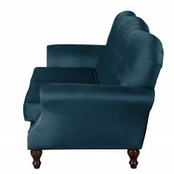 Red Living Sofa Dassel (3-Sitzer) - Samt - Samt Onoli: Marineblau -WOHNZIMMERMÖBEL Verkäufe 1000278199 210715 11324700296 DETAILS P000000001000278199