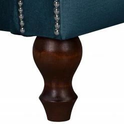 Red Living Sofa Dassel (3-Sitzer) - Samt - Samt Onoli: Marineblau -WOHNZIMMERMÖBEL Verkäufe 1000278199 210715 11324900304 DETAILS P000000001000278199