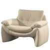 Loftscape Sessel Budal - Echtleder - Echtleder Canela: Hellbeige