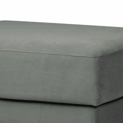 Fredriks Polsterhocker Summer - Samt Vaia: Grau -WOHNZIMMERMÖBEL Verkäufe 1000279740 210730 10322400143 DETAILS P000000001000279740