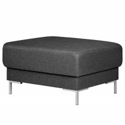 Fredriks Polsterhocker Summer - Webstoff Mavie: Anthrazit