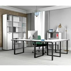 Fredriks Regal Kendrick II - Weiß / Grau -WOHNZIMMERMÖBEL Verkäufe 1000280686 210813 08154900218 MOOD DETAILS P000000001000280686 mood