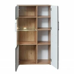 Loftscape Wohnwand Belloc III (5-teilig) - Inkl. Beleuchtung - Matt Schwarz / Eiche Dekor 16 Loftscape Wohnwand Belloc III (5-teilig) - Inkl. Beleuchtung - Matt Schwarz / Eiche Dekor -WOHNZIMMERMÖBEL Verkäufe 1000281306 210720 14014100010 DETAILS P000000001000281306