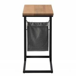 Ars manufacti Beistelltisch Montverde III - Eiche massiv / Metall - Eiche -WOHNZIMMERMÖBEL Verkäufe 1000281307 220126 061238000050 DETAILS P000000001000281307