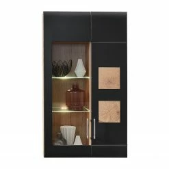 Loftscape Wohnwand Belloc II (5-teilig) - Inkl. Beleuchtung - Matt Schwarz / Eiche Dekor 22 Loftscape Wohnwand Belloc II (5-teilig) - Inkl. Beleuchtung - Matt Schwarz / Eiche Dekor -WOHNZIMMERMÖBEL Verkäufe 1000281314 210720 14014100033 DETAILS P000000001000281314