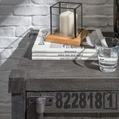 Wolf-Möbel Nachtkommode Container II - Akazie Grau -WOHNZIMMERMÖBEL Verkäufe 1000281789 220728 022 MOOD DETAILS P000000001000281789 mood