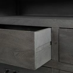 Wolf-Möbel TV-Lowboard Container II - Akazie Grau -WOHNZIMMERMÖBEL Verkäufe 1000281791 220615 038 DETAILS P000000001000281791