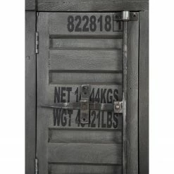 Wolf-Möbel TV-Lowboard Container I - Akazie massiv - Akazie Grau -WOHNZIMMERMÖBEL Verkäufe 1000281798 220615 034 DETAILS P000000001000281798