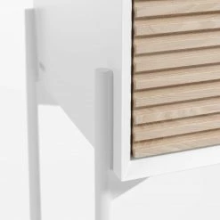 Loftscape Highboard Maredale - Esche teilmassiv - Weiß / Esche -WOHNZIMMERMÖBEL Verkäufe 1000282701 210729 06154900087 DETAILS P000000001000282701