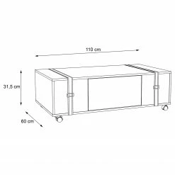 Red Living Couchtisch Weta - Altholz Dekor / Schwarz -WOHNZIMMERMÖBEL Verkäufe 1000282757 211124 133514000523 SKETCH DETAILS P000000001000282757 sketch