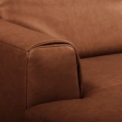 Ars manufacti Ecksofa Kalies - Echtleder - Echtleder Padme: Cognac - Longchair davorstehend links - Sitztiefenverstellung -WOHNZIMMERMÖBEL Verkäufe 1000283566 210817 15272100625 DETAILS P000000001000283566
