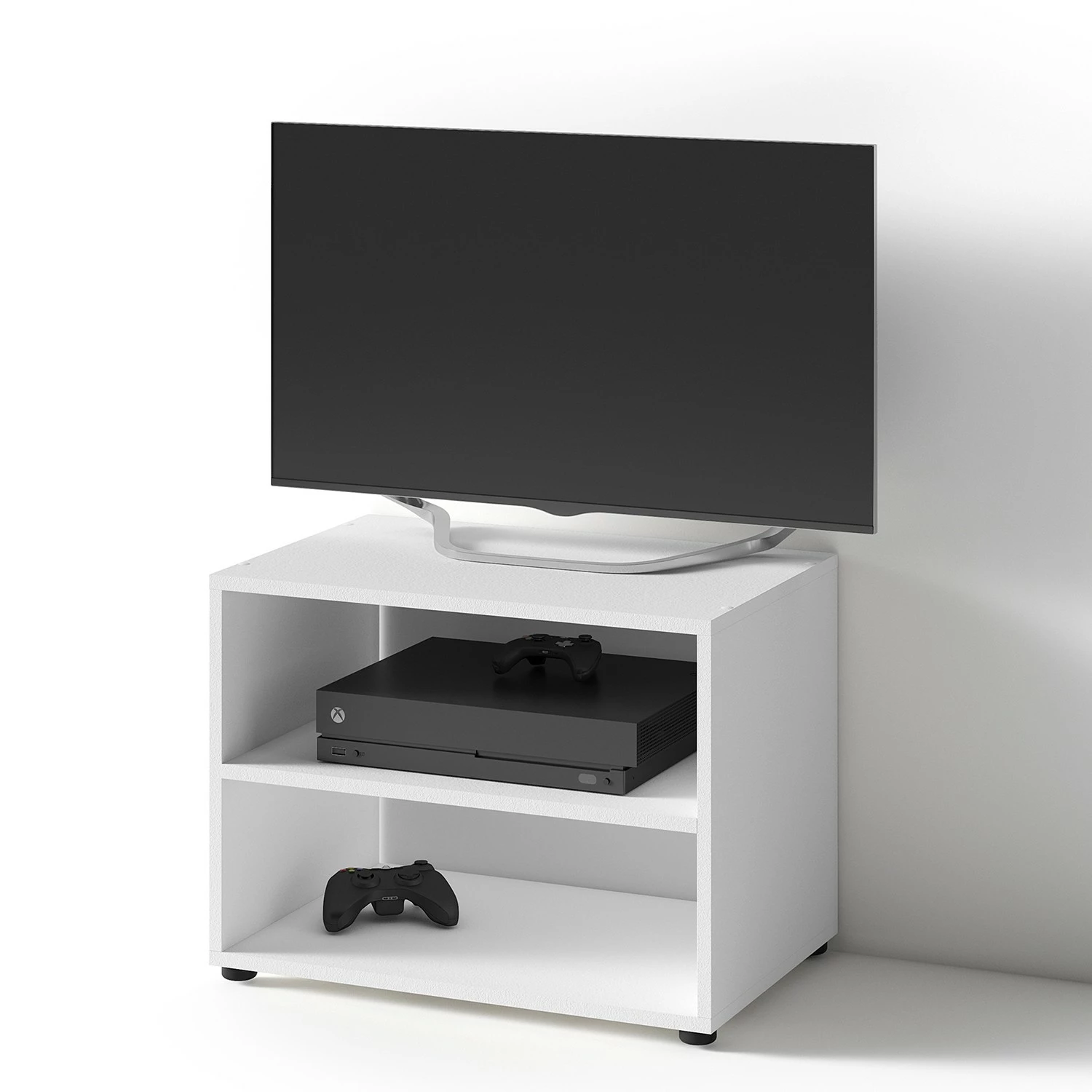 Fredriks TV-Rack Grainland - Weiß - Breite: 60 cm 2 Fredriks TV-Rack Grainland - Weiß - Breite: 60 cm – Bild 2