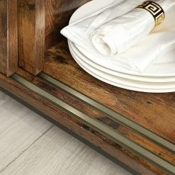 Red Living Kommode Condover VII - Braun / Schwarz -WOHNZIMMERMÖBEL Verkäufe 1000283943 210813 06354000073 DETAILS P000000001000283943