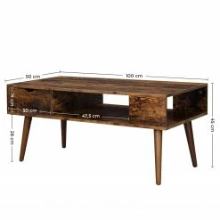 Red Living Couchtisch Surville - Braun -WOHNZIMMERMÖBEL Verkäufe 1000283944 210813 06354200085 SKETCH DETAILS P000000001000283944 sketch