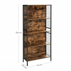 Red Living Regal Welford - Braun / Schwarz 14 Red Living Regal Welford - Braun / Schwarz -WOHNZIMMERMÖBEL Verkäufe 1000283952 210813 06354400119 SKETCH DETAILS P000000001000283952 sketch