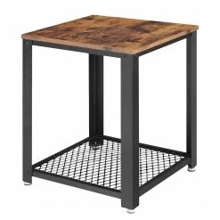 Red Living Beistelltisch Morristown II - Braun / Schwarz