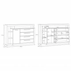 Loftscape Kommode Hagen -WOHNZIMMERMÖBEL Verkäufe 1000284236 220317 500 SKETCH DETAILS P000000001000284236 sketch