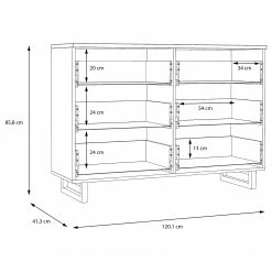 Loftscape Kommode Dawson -WOHNZIMMERMÖBEL Verkäufe 1000284237 210810 14233500088 SKETCH DETAILS P000000001000284237 sketch