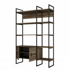 Red Living Regal Sumatra Sun - Metall - Walnuss Dekor / Schwarz -WOHNZIMMERMÖBEL Verkäufe 1000284387 210809 06091300162 DETAILS P000000001000284387