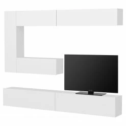 Loftscape Wohnwand Gayal (6-teilig) - Weiß 6 Loftscape Wohnwand Gayal (6-teilig) - Weiß -WOHNZIMMERMÖBEL Verkäufe 1000284395 210819 13194900013 DETAILS P000000001000284395