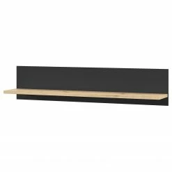 Loftscape Wandboard Mazzo - Schwarz / Eiche Artisan Dekor