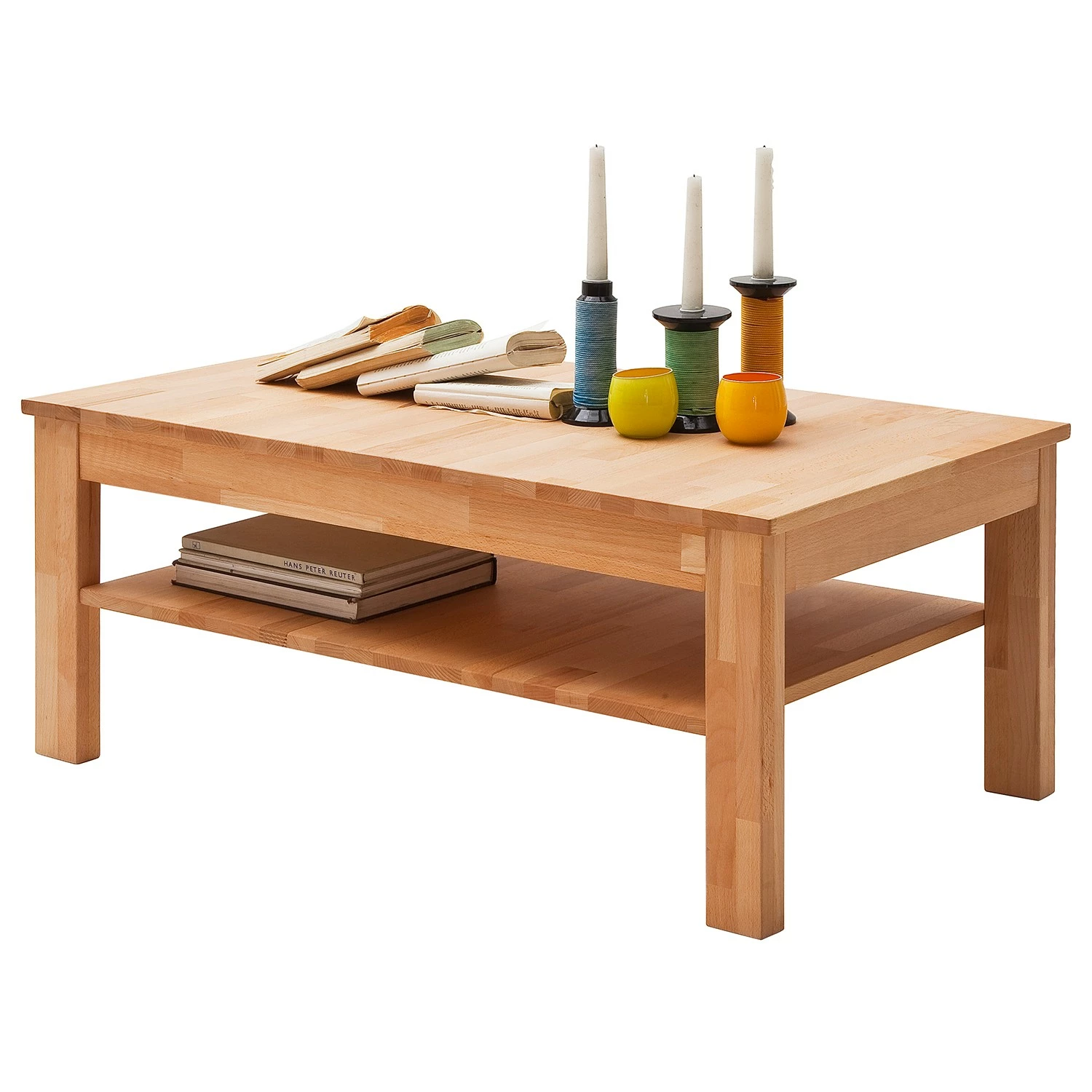 Ars Natura Couchtisch Majona - Kernbuche 2 Ars Natura Couchtisch Majona - Kernbuche – Bild 2