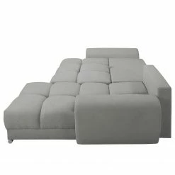 Loftscape Ecksofa Alport - Microfaser - Microfaser Enza: Grau - Longchair beidseitig montierbar -WOHNZIMMERMÖBEL Verkäufe 1000287546 210831 12390000032 DETAILS P000000001000287546