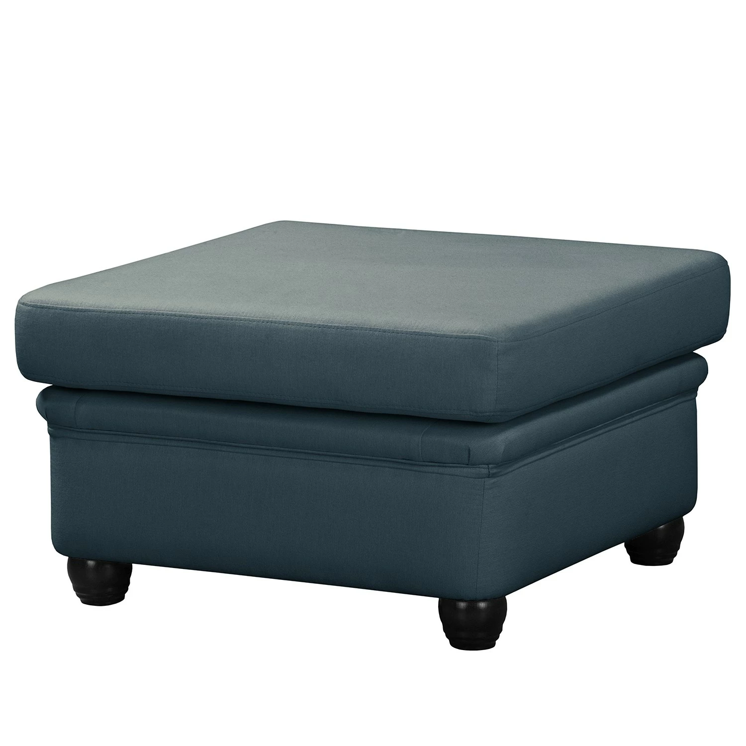 Ridgevalley Polsterhocker Denzel - Webstoff Sogol: Dunkelblau - 75 x 45 cm 1 Ridgevalley Polsterhocker Denzel - Webstoff Sogol: Dunkelblau - 75 x 45 cm