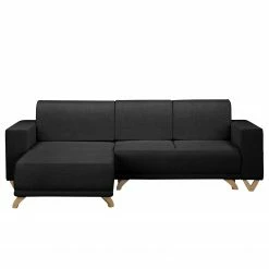 Norrwood Ecksofa Coulter - Microfaser Cadis: Schwarz -WOHNZIMMERMÖBEL Verkäufe 1000287570 210910 11432700135 DETAILS P000000001000287570