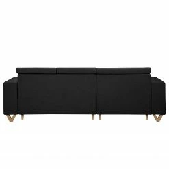 Norrwood Ecksofa Coulter - Microfaser Cadis: Schwarz -WOHNZIMMERMÖBEL Verkäufe 1000287570 210910 11432700139 DETAILS P000000001000287570