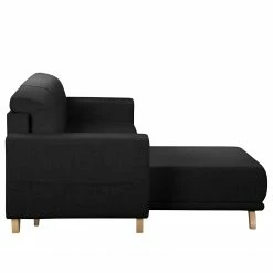 Norrwood Ecksofa Coulter - Microfaser Cadis: Schwarz -WOHNZIMMERMÖBEL Verkäufe 1000287570 210910 11432700140 DETAILS P000000001000287570