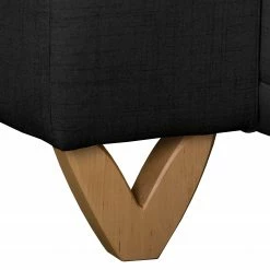 Norrwood Ecksofa Coulter - Microfaser Cadis: Schwarz -WOHNZIMMERMÖBEL Verkäufe 1000287570 210910 11432700151 DETAILS P000000001000287570